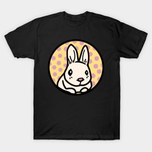 Lavender Aesthetic Cute Bunny of Fortune Bunny Rabbit Easter T-Shirt